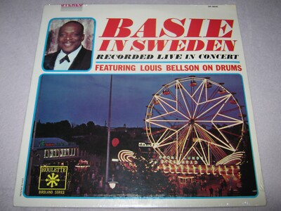 Count BASIE IN SWEDEN Live in Concert 1962 MINTY SEALED Vinyl LP 1984 SR-59040