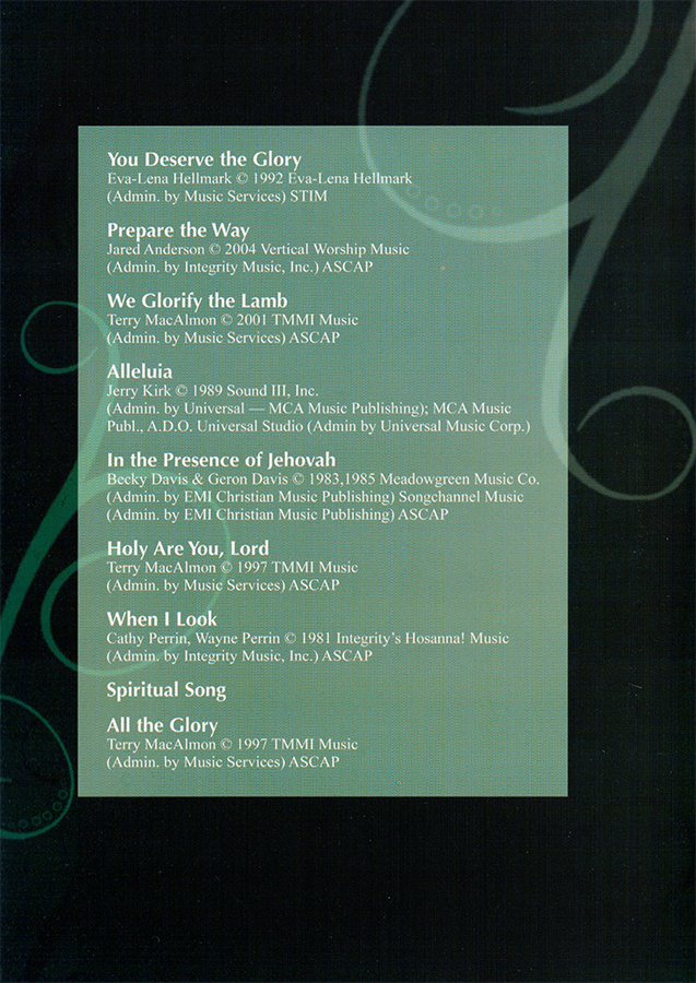 Terry MacAlmon 2 Set Music DVDs Pikes Peak & for The Lord Is Good