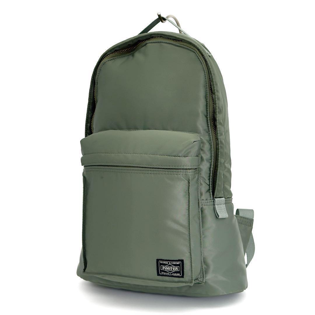 Yoshida Porter Tanker Rucksack Backpack Bag Nylon Green For Men 