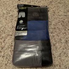 Athletic Works Men's Performance Boxer Briefs Underwear Size Small 6 Pack NEW