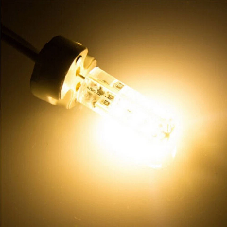 G4 LED Mais Luci Lampadine 3W 5W Cristallo Ricambio Alogena 3014SMD AC 12V 220V - Immagine 2 di 4