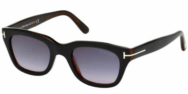 Tom Ford FT0237 05B James Bond Men's Sunglasses - Spectre Black/Gradient Grey