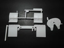 Peterbilt 359 Big Rig Tractor Semi 1/25 Truck Mud Flap 5th Wheel Quarter Fender