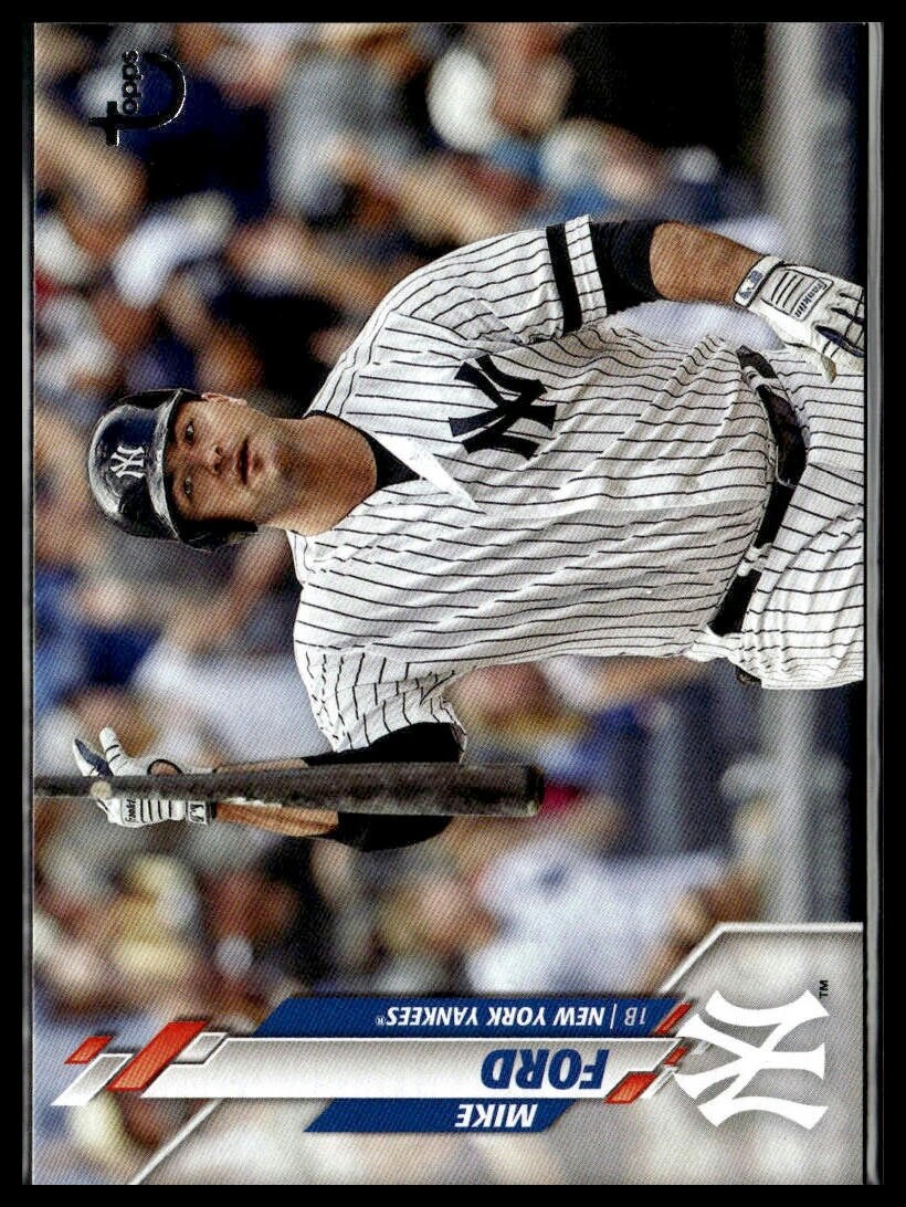 2020 Topps 623 Mike Ford New York Yankees Vintage Stock 34/99 Baseball Card
