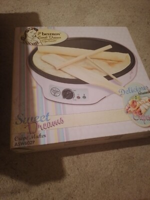 Bestron ASW602B Crêpes Maker Ø 30 cm, Retro Design, Antihaftbeschichtung
