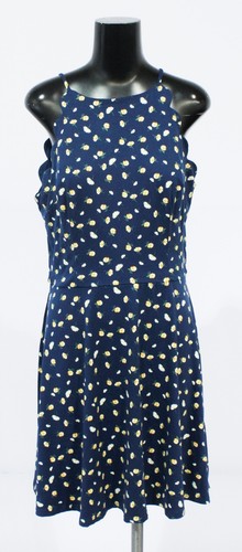 Taliyah Scallop Knit Dress RH7 Navy 