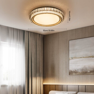 Modern  Mount Ceiling Light Crystal Light Fixture Ceiling for Bedroom /Kitchen