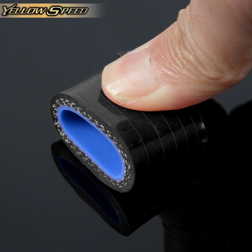 Black Turbo Silicone Radiator Hose Fit For Mazda RX7 FD3S FD 93-9713B ...