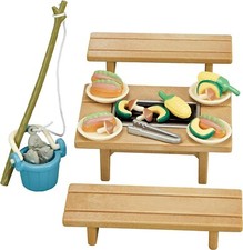 Sylvanian Families Doll furniture Family Barbecue set Calico Critters Figure