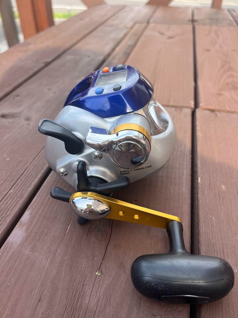 Daiwa HYPER TANACOM 500F Electric Fishing Reel Used & Tested from