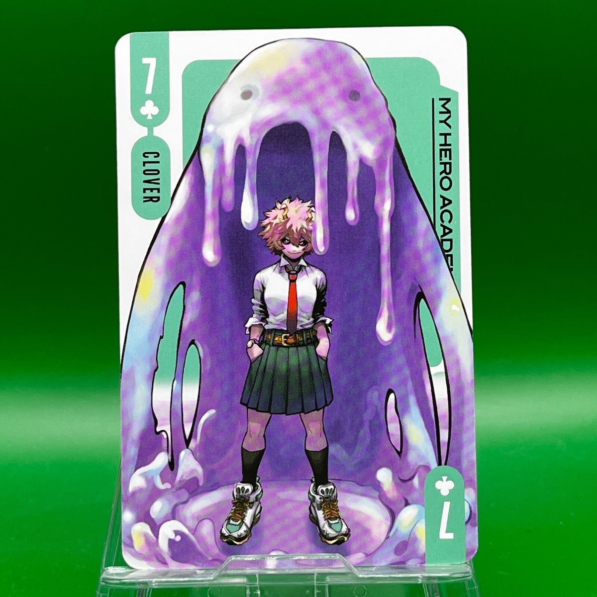 Mina Ashido My Hero Academia Clover 7 Collectable Playing Card TCG