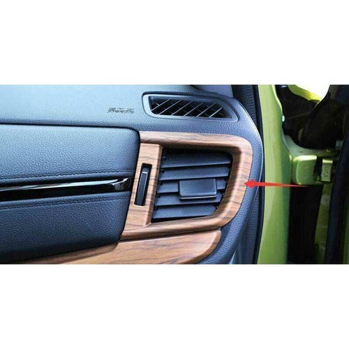For Honda CRV CR-V 2017-2022 Peach Wood Grain L&R AC Air Outlet Vent Cover Trim - Picture 9 of 10