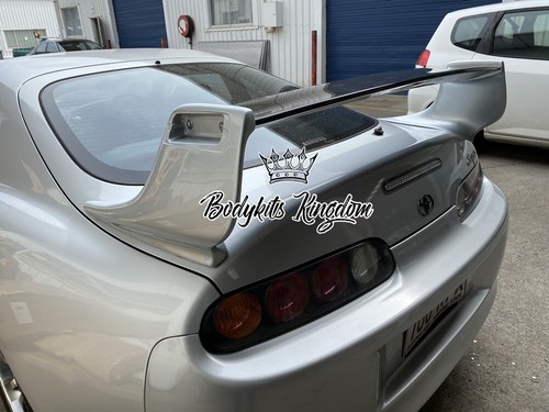 MK4 Supra Jza80 TRD style wing + carbon fiber blade 2jz kit bar bumper gt varis - Picture 14 of 18