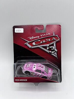 Disney Pixar Cars 3 Reb Meeker Tank Coat Pink Die Cast Disney Pixar Cars 3 Reb Meeker Tank Coat Pink Die Cast