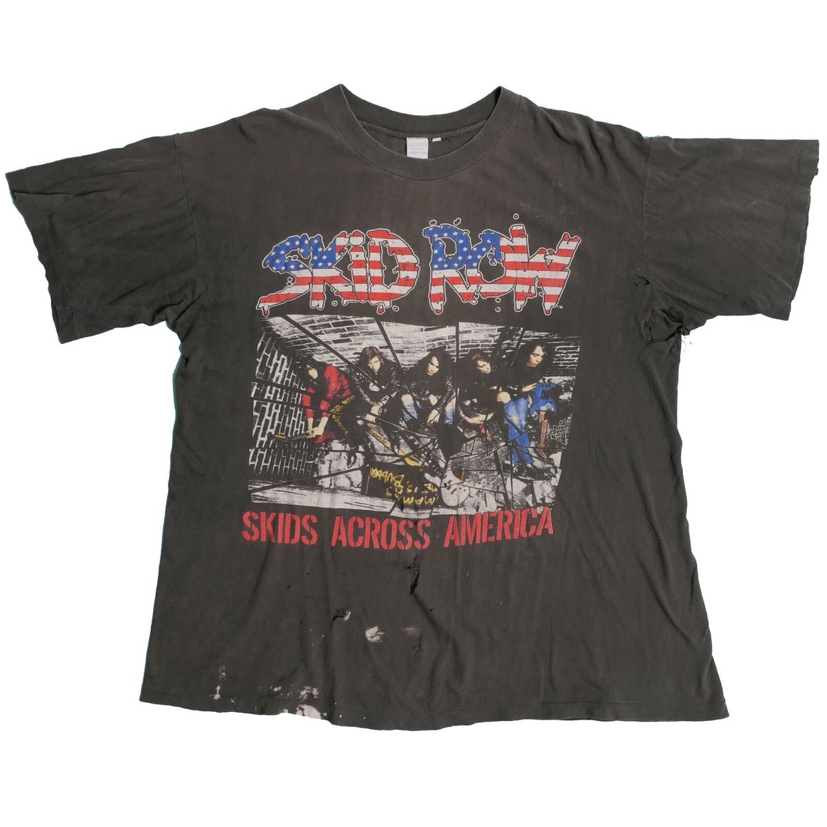 Vintage Skid Row Skids Across America 1989-1990 World Tour
