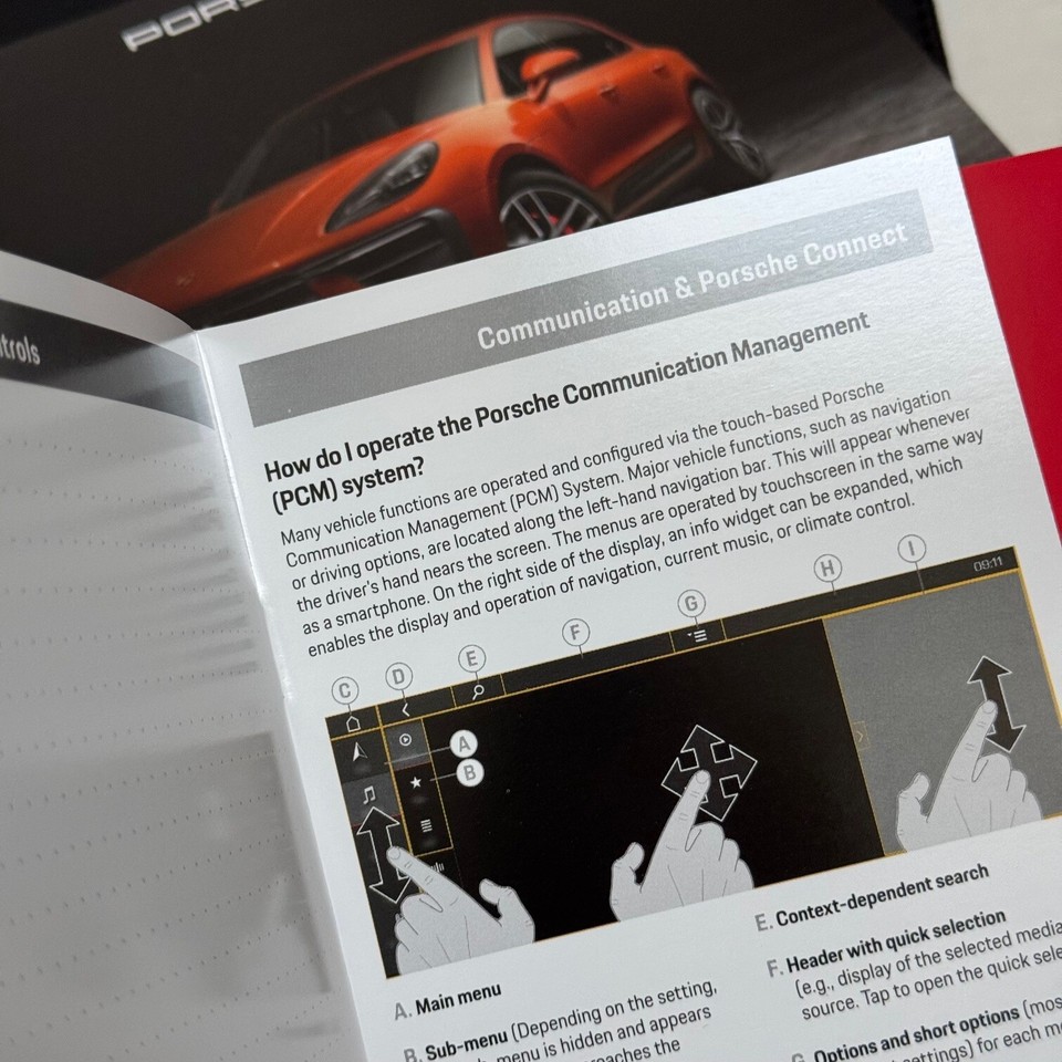 2025 Porsche Macan Base S T GTS OWNER GUIDE Operator User Manual 2025-porsche-macan-base-s-t-gts-owner-guide-operator-user-manual