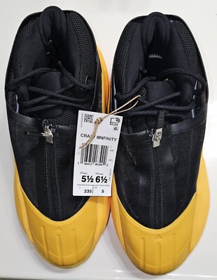 Adidas Crazy Infinity Kobe Bryant Black/Yellow Mens Size 5.5 | eBay