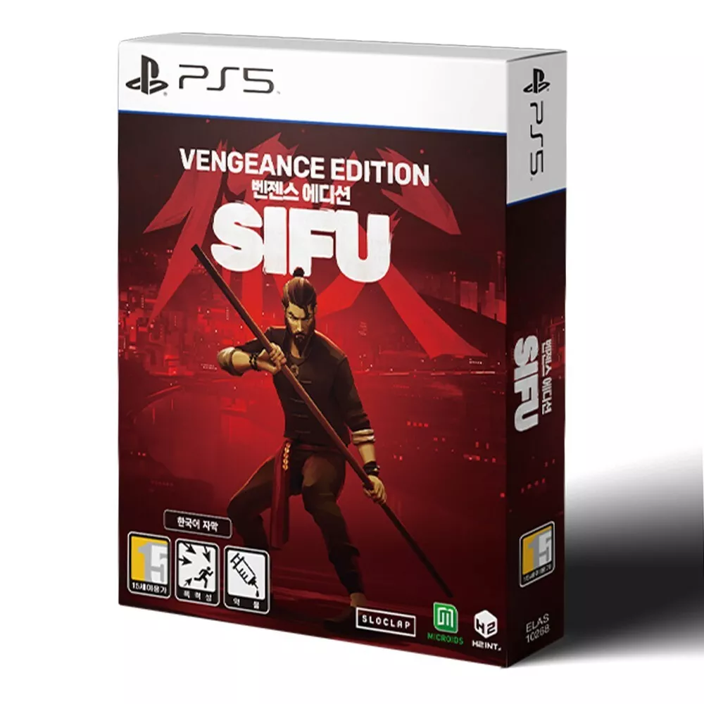 PS5 Sifu Vengeance Edition [Korean Version] English German French Multi  Language