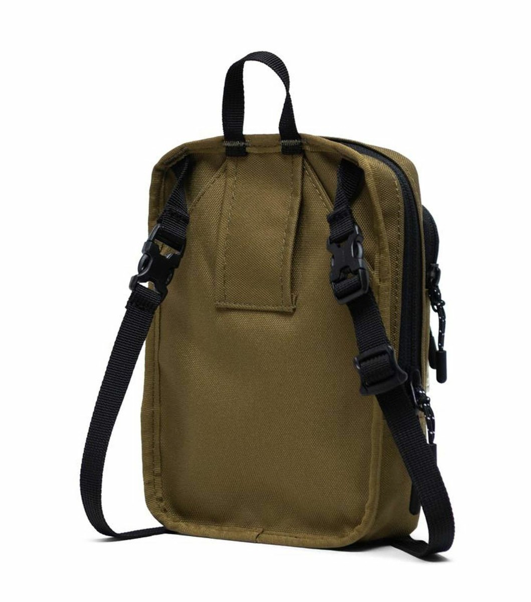 Herschel Form Large Crossbody Umhängetasche Tasche Khaki Green