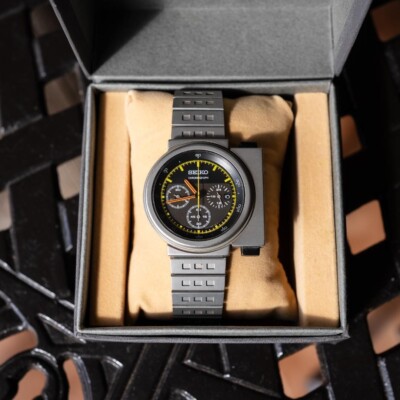 Rare Limited Seiko Giugiaro Alien Ripley SEIKO SCED035 good