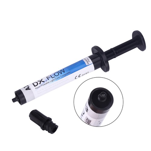 Dentex Flowable Light-Cure Composite Resin - Medium Flow, Shades A1/A2/A3, 3g Syringe 4 thumbnail image