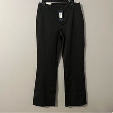 TOMMY HILFIGER women's BLAKE Stretch Trousers cotton/poly/elastane NWT Grey 10