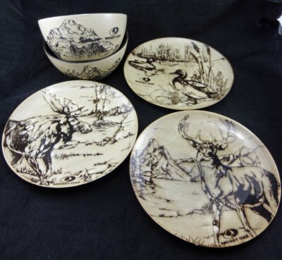 5pc Set Lot Mossy Oak Wildlife 8