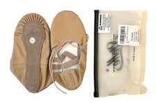 NEW NIP STELLE WORLD PINK BALLET DANCE SHOES SLIPPERS GIRL'S SIZE 1 1M