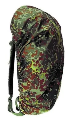 MIL-TEC MILTEC Waterproof Backpack Lightweight Rain Camouflage Cover - FLECKTARN - 130L