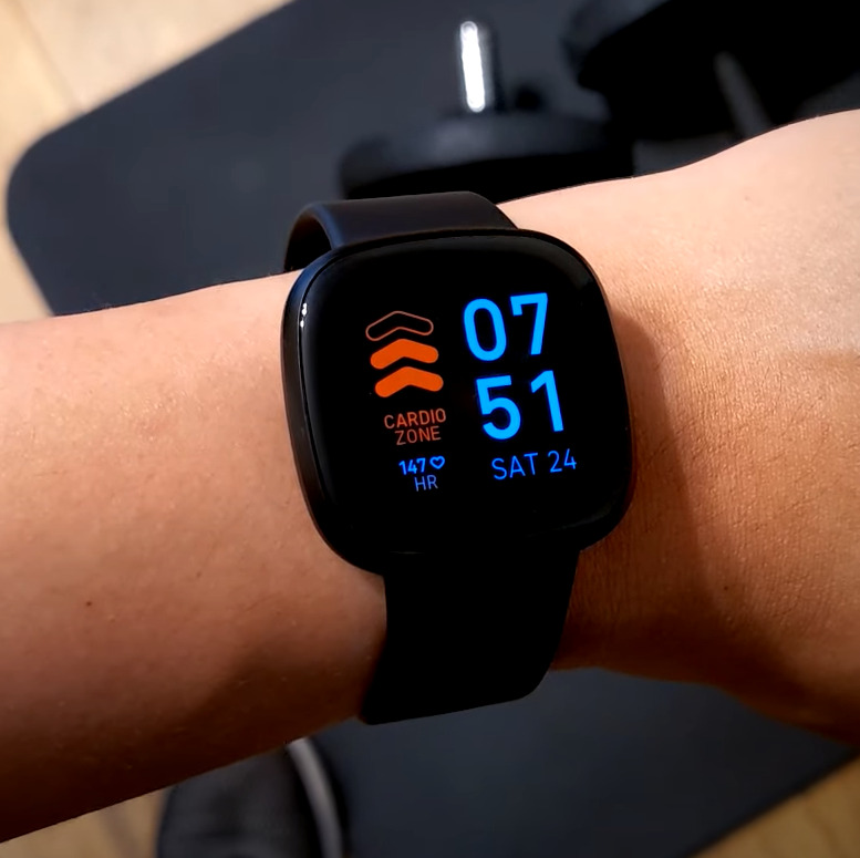 Fitbit Versa 3 Smartwatch Black