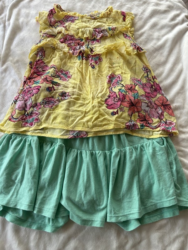 Girls outfit size 10/12 by Cat & Jack & Zoey girl PLAY CONDITION