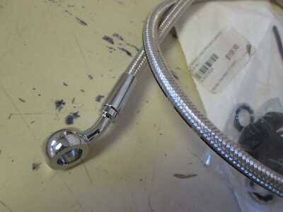 5000VTダイヤモンド HARLEY OEM GENUINE BRAKELINE DIAMONDBACK UPPER 35DEG 34 INCH