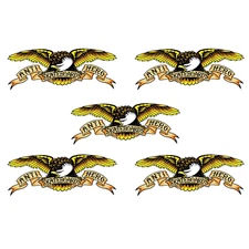 Anti Hero Skateboard Sticker Classic Eagle Large Ramp sticker 4" x 11.5" 5-Pack
