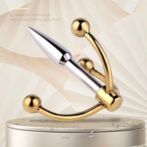 Estirador uretral reutilizable masculino dilatador de sonido metal para hombres potenciador de tapón de pene nuevo - Imagen 7 de 11