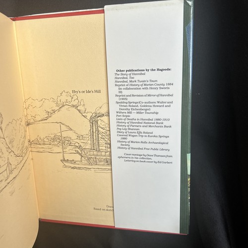 HANNIBAL YESTERDAYS by J. and R. Hagood HCDJ 1992 Mark Twain, 1st Ed NEW - Picture 13 of 14