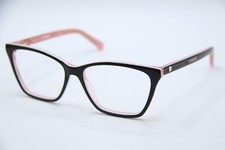 NEW LOVE MOSCHINO MOL547 807 BLACK PINK AUTHENTIC DESIGNER EYEGLASSES 53-15
