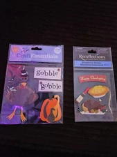 Scrapbook Lot of 2 Dimensional Recollections and JoAnn Thanksgiving