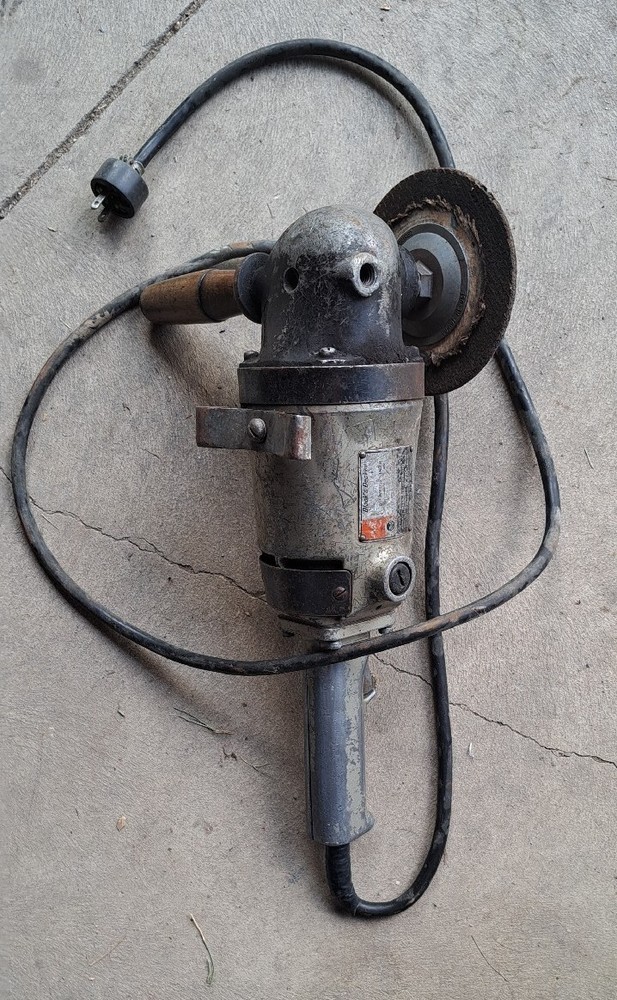 Vintage Heavy Duty Black & Decker 7-Inch Automotive Sander Grinder Used
