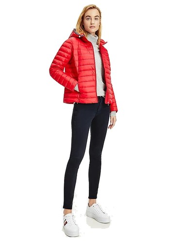 giubbotto donna tommy hilfiger art WW0WW30842 XLG colore foto misura a  scelta | eBay