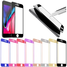 Full Coverage Tempered Glass Screen Protector For iPhone 8 8 7 Plus SE 14 13 12