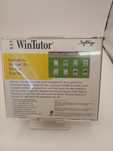 WinTutor 95 CD ROM for Windows - Photo 3/3