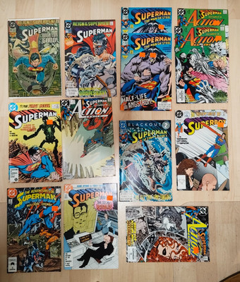 Superman Action Comics Adventures Lot, DC Comics, 13 Comics