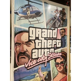Grand Theft Auto: Vice City Stories 5' Flag Sony PSP PlayStation Portable GTA