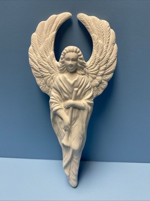 Ceramic Bisque Angel Ornament Ready To Paint