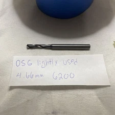 OSG Screw Drill Bit: 4.66 mm List# 6200 2FL (I15)