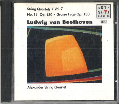Beethoven String quartet No. 13, op. 130/Grosse Fuge, op. 133 (ArteNova).. [CD]