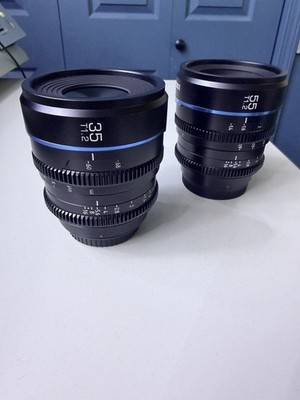 SIRUI 35mm & 55mm T1.2 Manual Focus Cine Lens for Sony E-mount Camera
