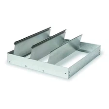 Dayton 2Ftx4 Damper, Vert/Horiz Mtg, 11 3/4 Sq