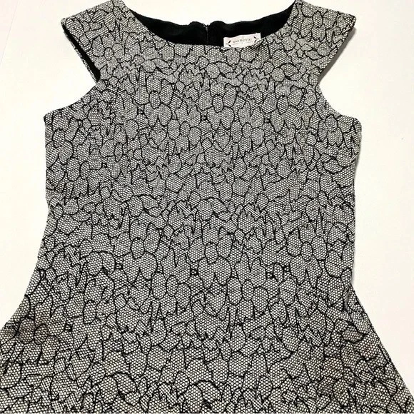 Nanette Lepore Bond Street Floral Drop Waist Dress Sz 10 - Image 4 of 4