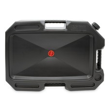 LAUCO Plastic Oil Drain Pan   12 Liter Spill-Proof Container with Cap and Handle